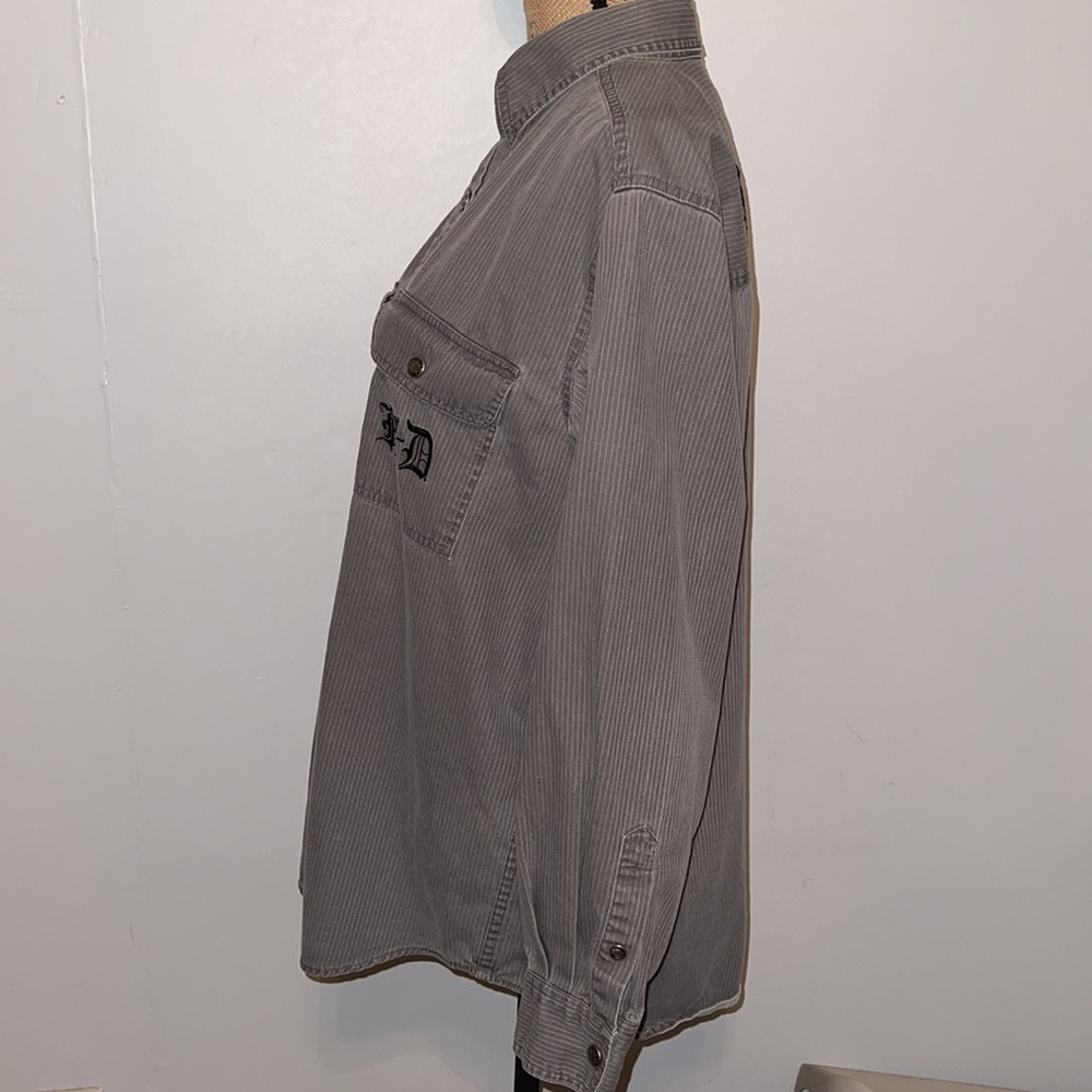 Harley-Davidson Mens Snap Down Casual Shirt - Picture 6 of 10